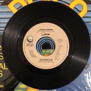 Donna Summer Livin' In America Vinyl 45 Record '83